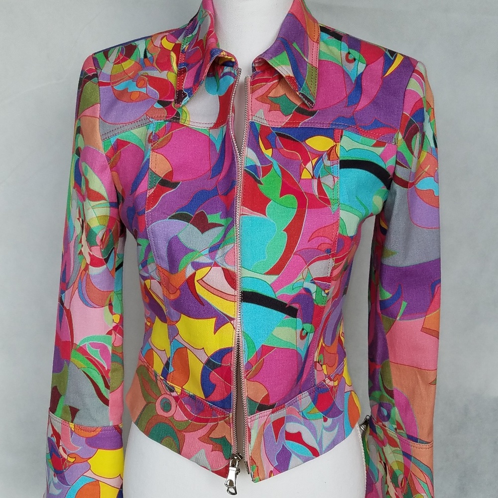 Alberto Makali Multi-Colored Jacket Sz 4